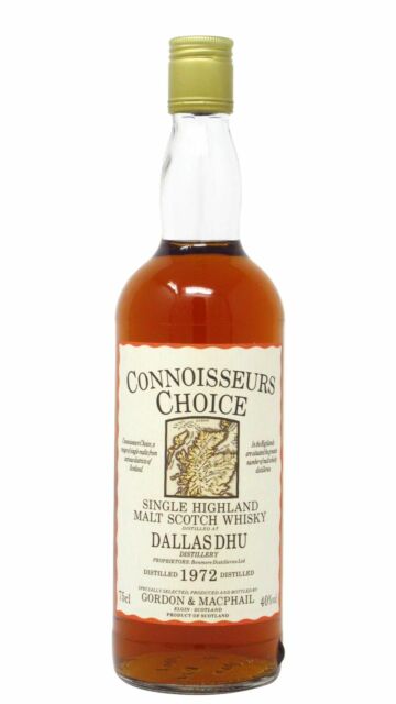Dallas Dhu (silent) - Connoisseurs Choice Single Malt Scotch 1972 Whisky