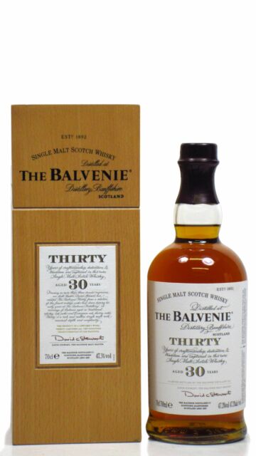 Balvenie - Thirty Single Malt Scotch 30 year old Whisky