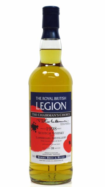Laphroaig - Royal British Legion Chairman's Choice 1998 11 year old Whisky