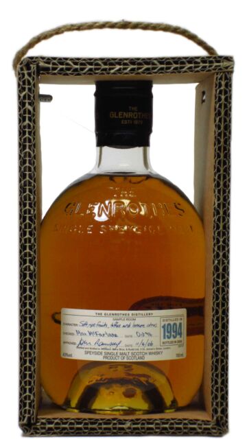 Glenrothes - Sample Room Single Malt Scotch 1994 11 year old Whisky