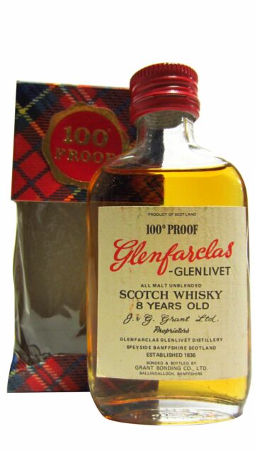 Glenfarclas - Speyside Single Malt 100 Proof Whisky Miniature