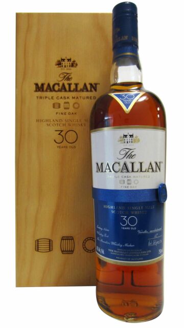 The Macallan - Fine Oak Highland Single Malt Scotch 30 year old Whisky (75cl)