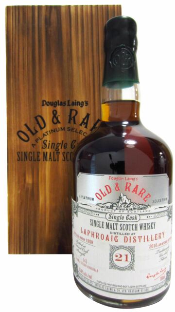 Laphroaig - Douglas Laing's Old & Rare Platinum Selection Single Cask 1989 21 year old Whisky