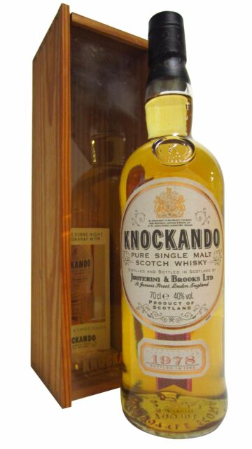 Knockando - Pure Single Malt Scotch 1978 15 year old Whisky