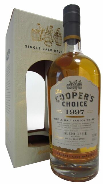 Glenlossie - Cooper's Choice - Single Bourbon Cask #7066 1997 17 year old Whisky