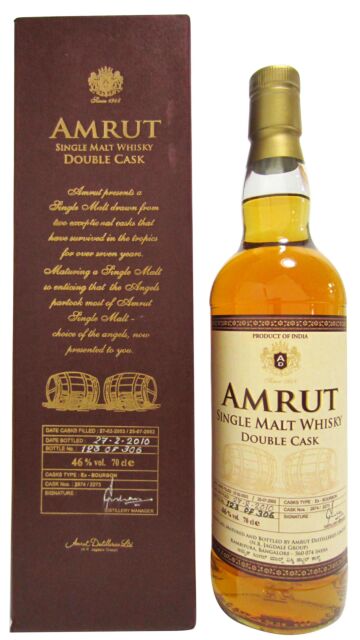 Amrut - Double Cask Indian Single Malt 7 year old Whisky