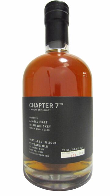 Undisclosed Irish - Chapter 7 Single Sherry Cask #10836 2001 13 year old Whiskey