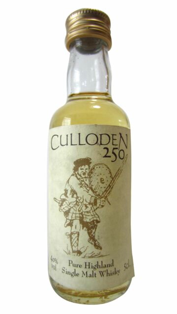 Culloden 250 - Highland Single Malt Whisky Miniature