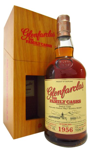 Glenfarclas - The Family Casks #1768 Autumn 2014 1956 58 year old Whisky
