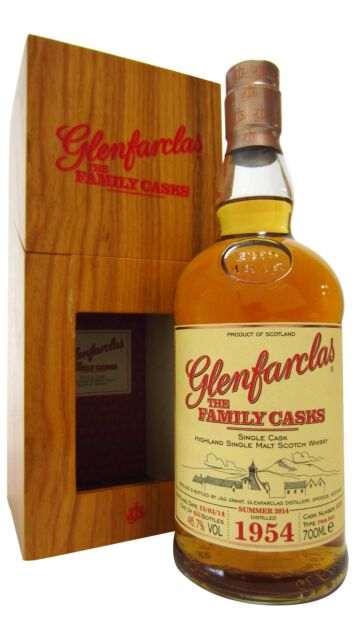 Glenfarclas - The Family Casks #1259 Summer 2014 1954 60 year old Whisky