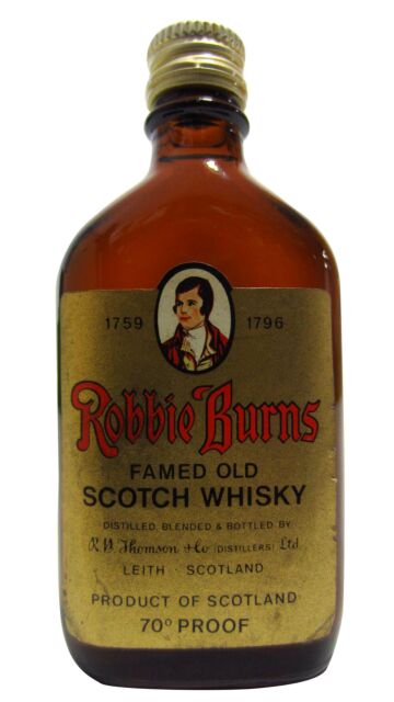 Robbie Burns - Famed Old Scotch Whisky Miniature