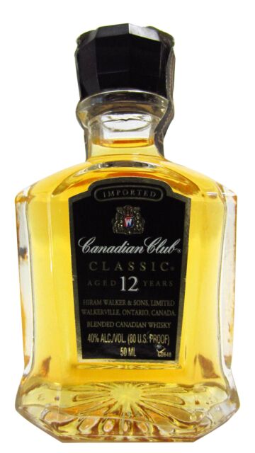Canadian Club - Classic 12 year old Whisky Miniature