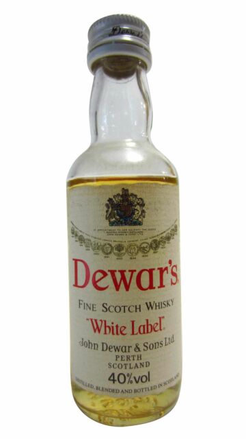 Dewar's - White Label Whisky Miniature