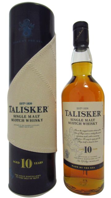 Talisker - Single Highland Malt Limited Edition 10 year old Whisky