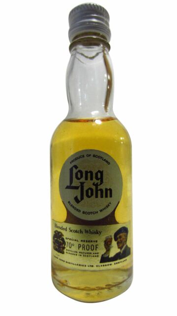 Long John Macdonald - Blended Scotch Whisky Miniature (Old Bottling)
