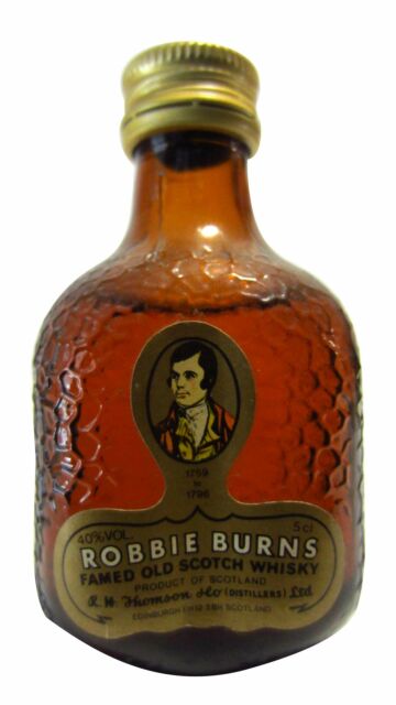 Robbie Burns - Famed Old Scotch Whisky Miniature (Old Bottling)