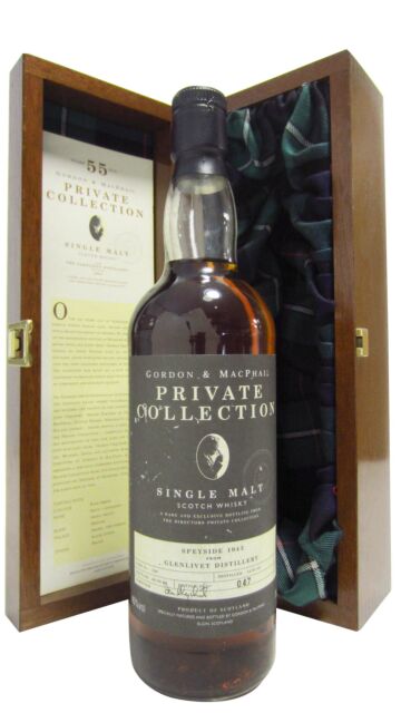 Glenlivet - Gordon & MacPhail Private Collection Single Cask #120 1943 55 year old Whisky