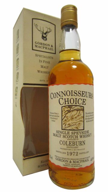 Coleburn (silent) - Connoisseurs Choice Single Malt Scotch 1972 Whisky
