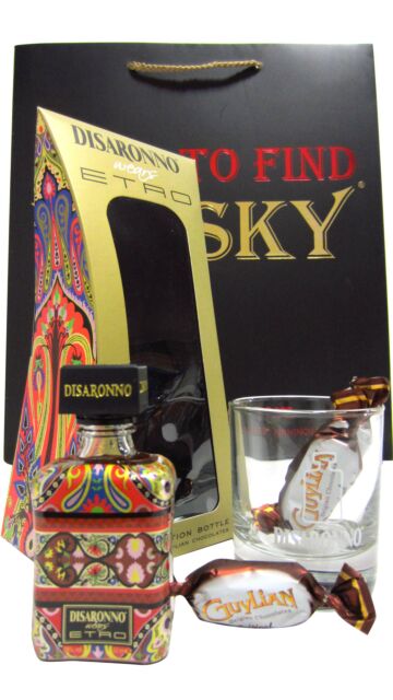 Disaronno - Wears Etro - Special Edition Liqueur Guylian Chocolates Gift Pack