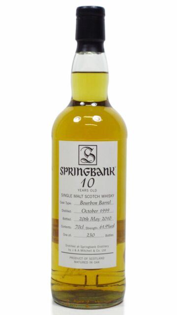 Springbank - Springbank Open Day 2010 1999 10 year old Whisky