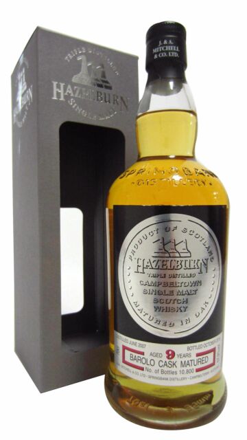 Hazelburn - Gaja Barolo Cask Matured Single Malt Scotch 2007 9 year old Whisky