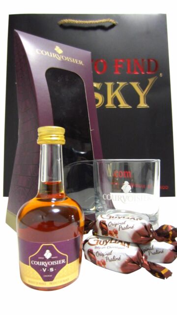 Courvoisier - V.S Cognac Chocolates & Glass Gift Pack