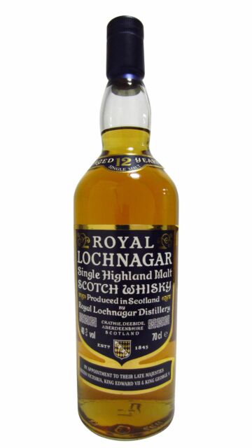 Royal Lochnagar - Single Highland Malt 12 year old Whisky (Old Bottling)