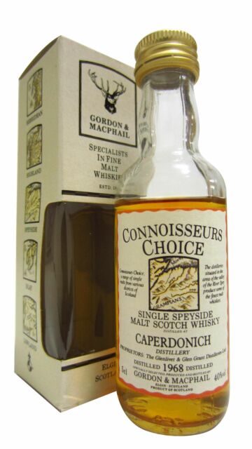 Caperdonich (silent) - Connoisseurs Choice Single Malt Scotch 1968 Whisky Miniature