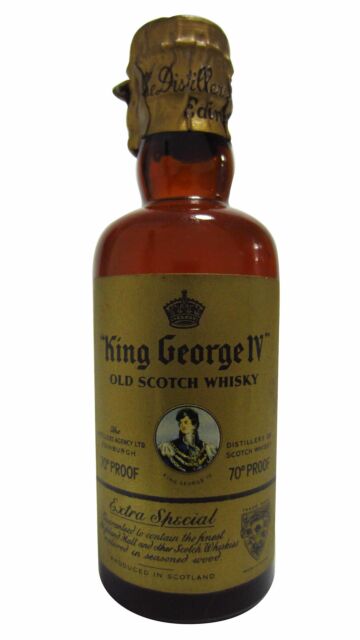 King George IV - Blended Scotch Whisky Miniature