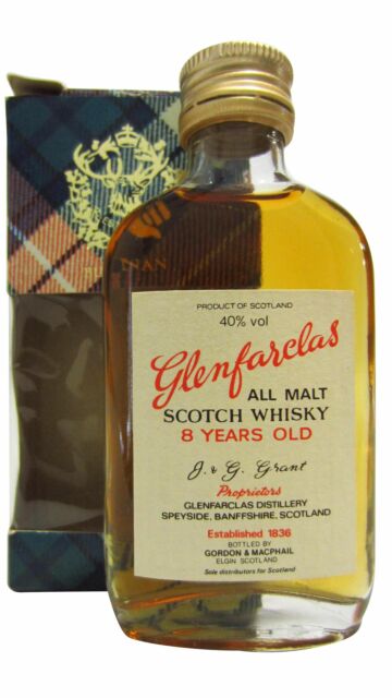 Glenfarclas - All Malt Scotch 8 year old Whisky Miniature