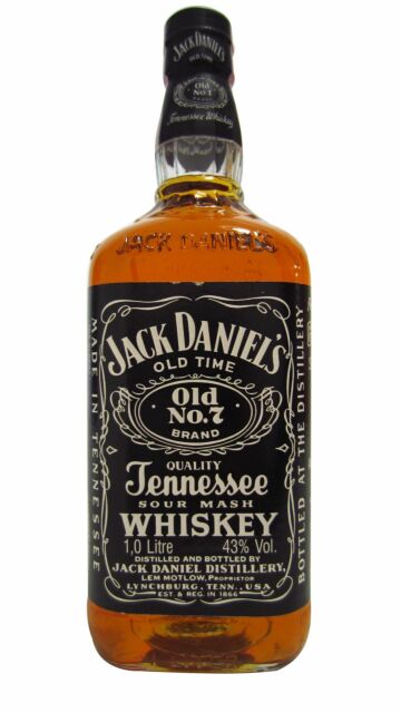 Jack Daniel's - Old No. 7 Tennessee Whiskey (Old Bottling) (1 Litre)