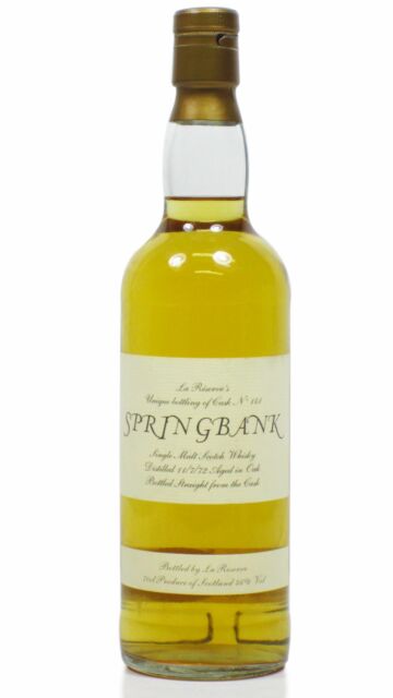 Springbank - La Reserve Single Cask #141 1972 Whisky
