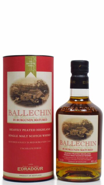 Ballechin - #1 Burgundy Cask Matured Single Malt Scotch Whisky