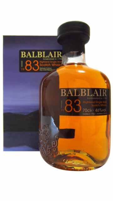 Balblair - 1st Release Vintage Highland Single Malt Scotch 1983 32 year old Whisky