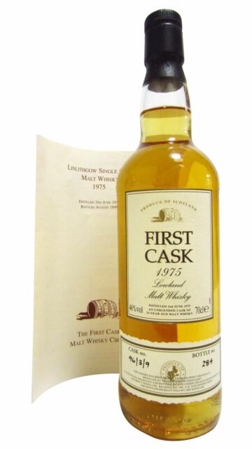 Linlithgow (silent) - First Cask #96/3/9 1975 24 year old Whisky