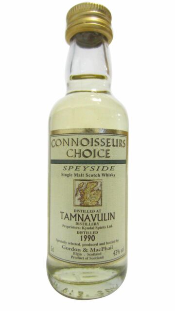 Tamnavulin - Connoisseurs Choice Single Malt Scotch 1990 Whisky Miniature