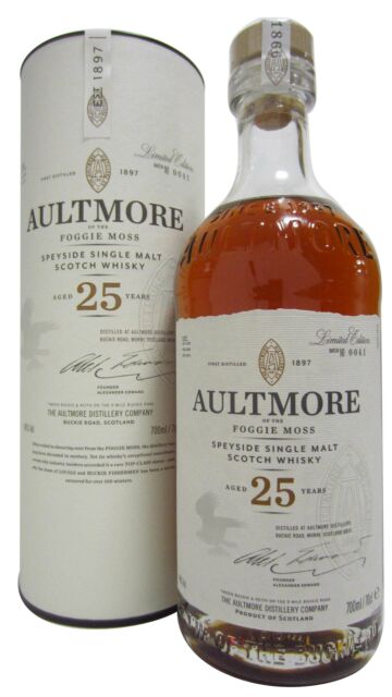 Aultmore - Speyside Single Malt 25 year old Whisky
