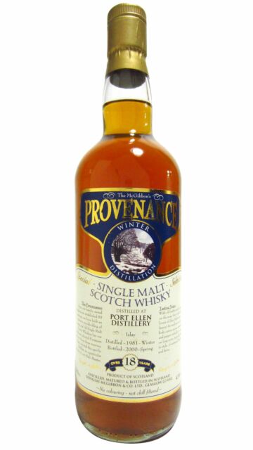 Port Ellen (silent) - The McGibbon's Provenance Single Malt Scotch 1981 18 year old Whisky