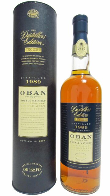 Oban - 2003 Distillers Edition Single Malt Scotch 1989 14 year old Whisky
