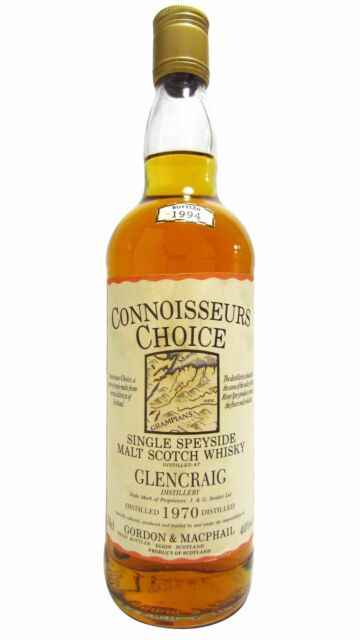 Glencraig (silent) - Connoisseurs Choice Single Malt Scotch 1970 24 year old Whisky