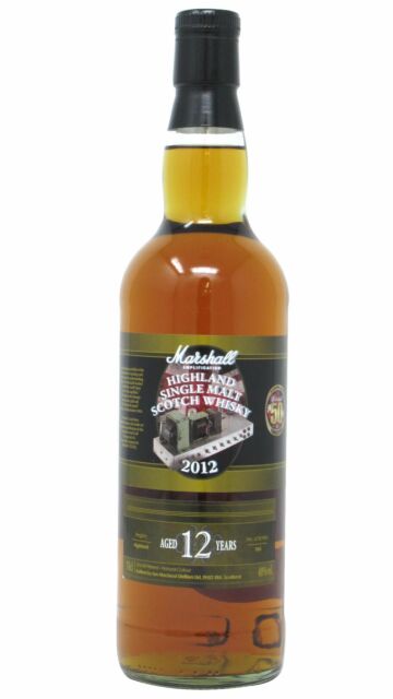 Speyside Distillery - Marshall 50 Years Of Amplification 1962-  2012 Single Malt 12 year old Whisky
