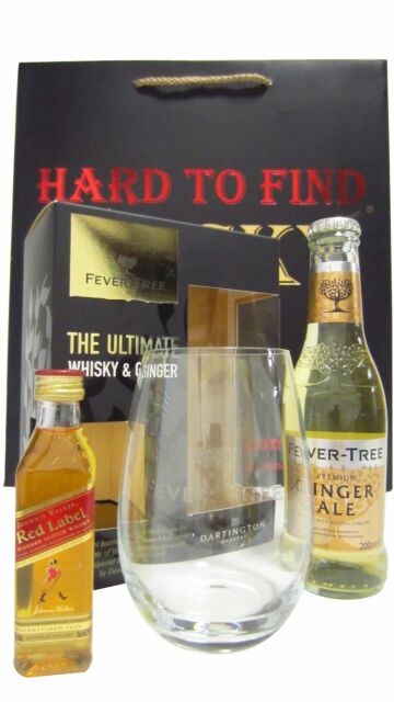 Johnnie Walker - Red Label Blended Scotch Whisky Fever Tree Ginger Ale Gift Pack