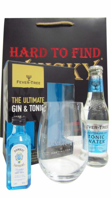 Bombay Sapphire - London Dry Gin Fever Tree Tonic Gift Pack