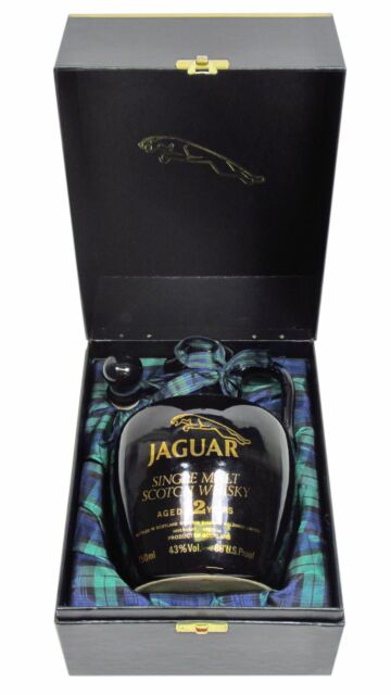 Jaguar Motor Cars - Single Malt Decanter 12 year old Whisky