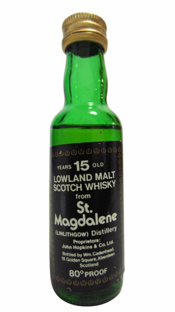 St. Magdalene (silent) - Cadenhead's Single Malt Scotch 15 year old Whisky Miniature