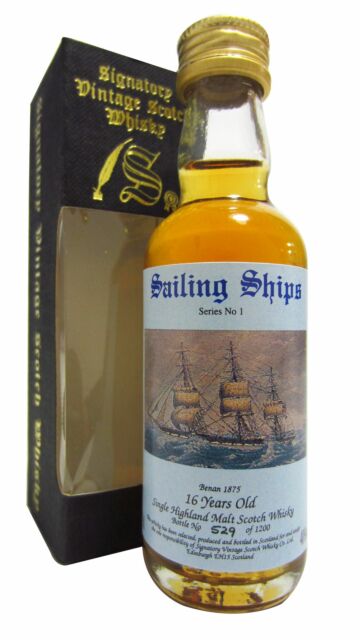 Caperdonich (silent) - Sailing Ships Series No. 1 16 year old Whisky Miniature