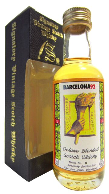 Signatory Vintage - Barcelona 92 Blended Scotch Whisky Miniature