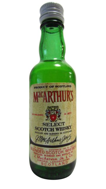 MacArthurs - Blended Scotch Whisky Miniature