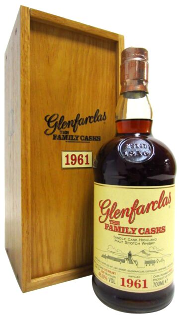 Glenfarclas - The Family Casks #4913 1961 45 year old Whisky