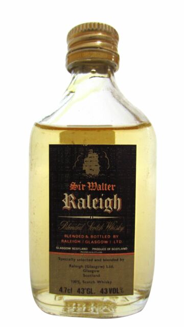 Sir Walter Raleigh - Blended Whisky Miniature